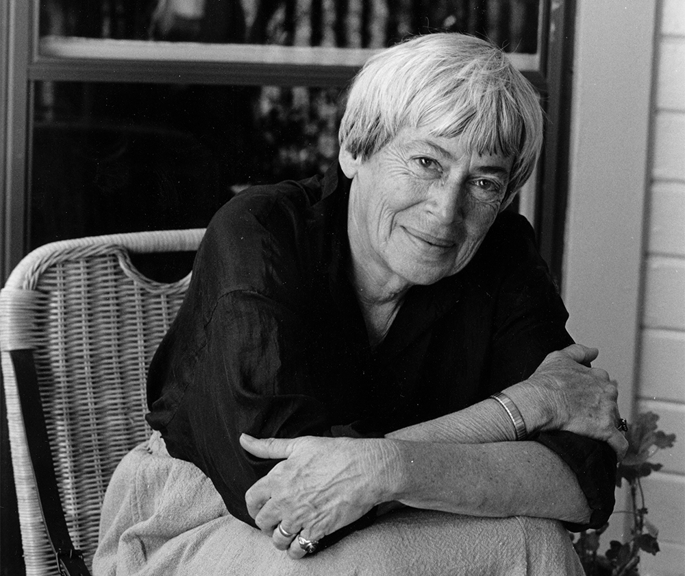 The American novelist Ursula K. Le Guin (1929–2018) (photograph by Marian Wood Kolisch/Oregon State University)